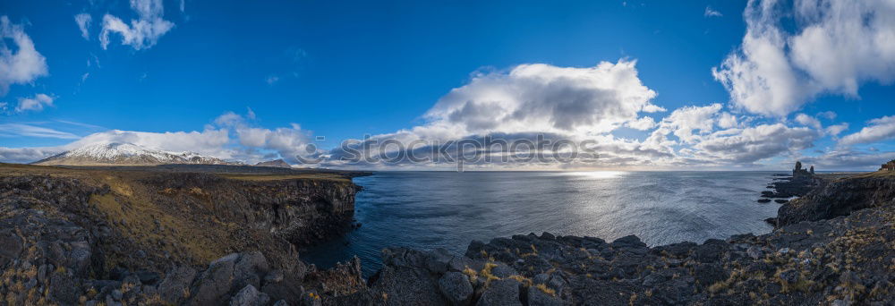 Similar – Image, Stock Photo Coast near Kilt Rock on the Isle of Skye in Scotland