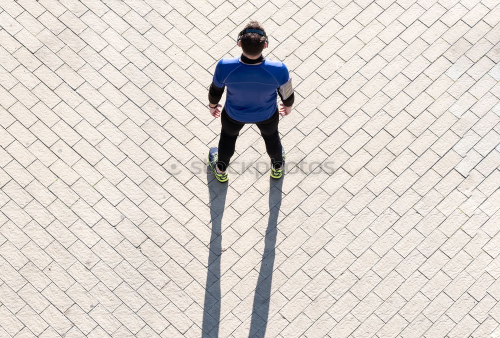 Image, Stock Photo shadow play Human being