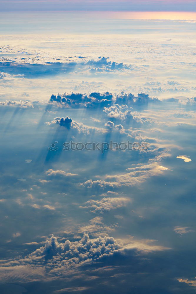 Similar – über den wolken