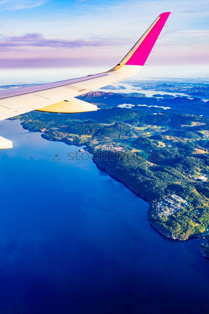 Similar – Image, Stock Photo Lake Tegel from the plane