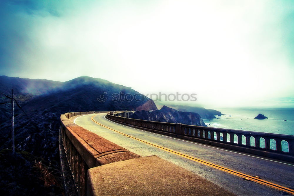 Similar – Bixby Bridge Panorama