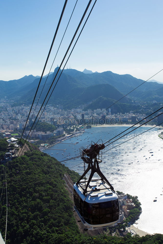 Similar – Image, Stock Photo View from the sugar loaf, Rio de Janeiro