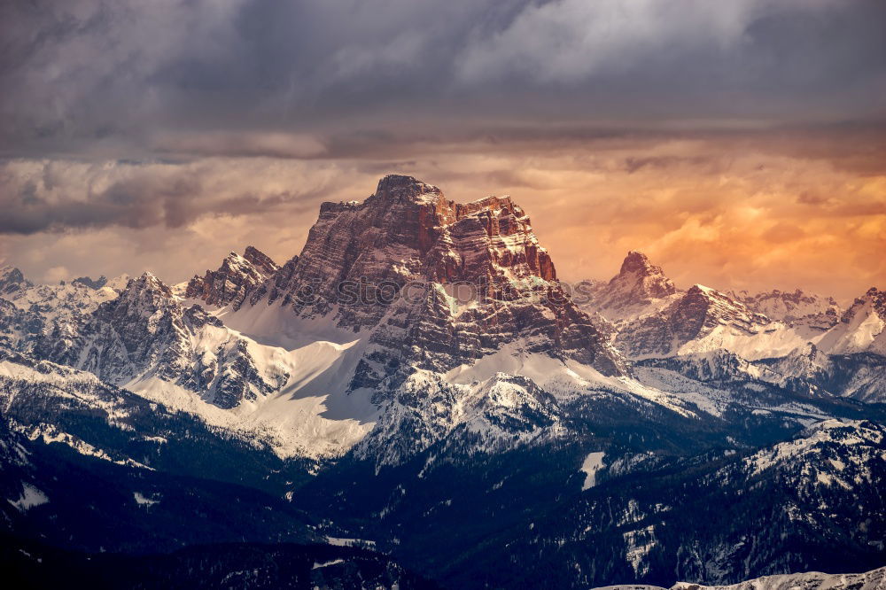 Similar – Image, Stock Photo Bernese Alps, Bachsee, Schreckhorn
