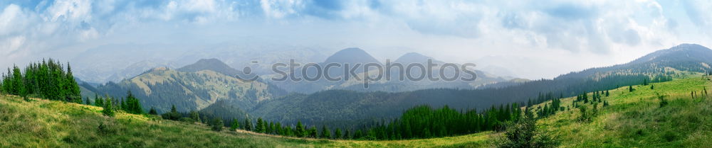 Similar – alpine panorama