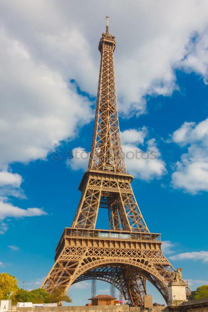 Similar – Image, Stock Photo Eiffel Tower Environment