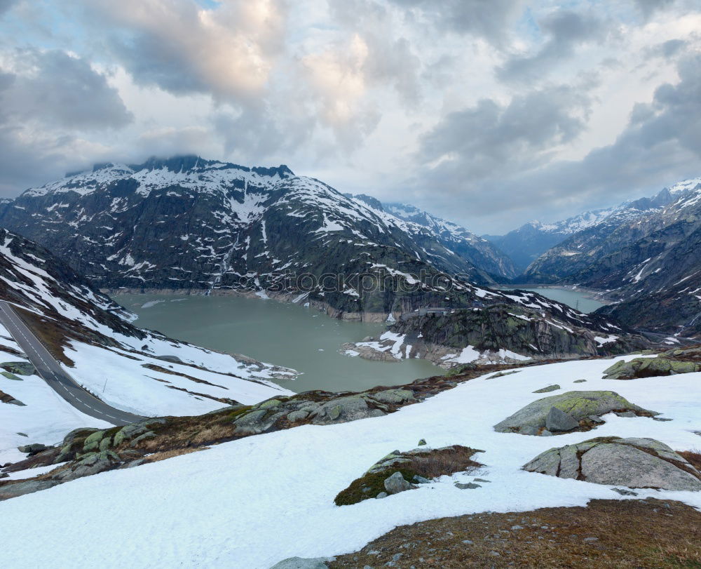 Similar – Image, Stock Photo High above the world Calm