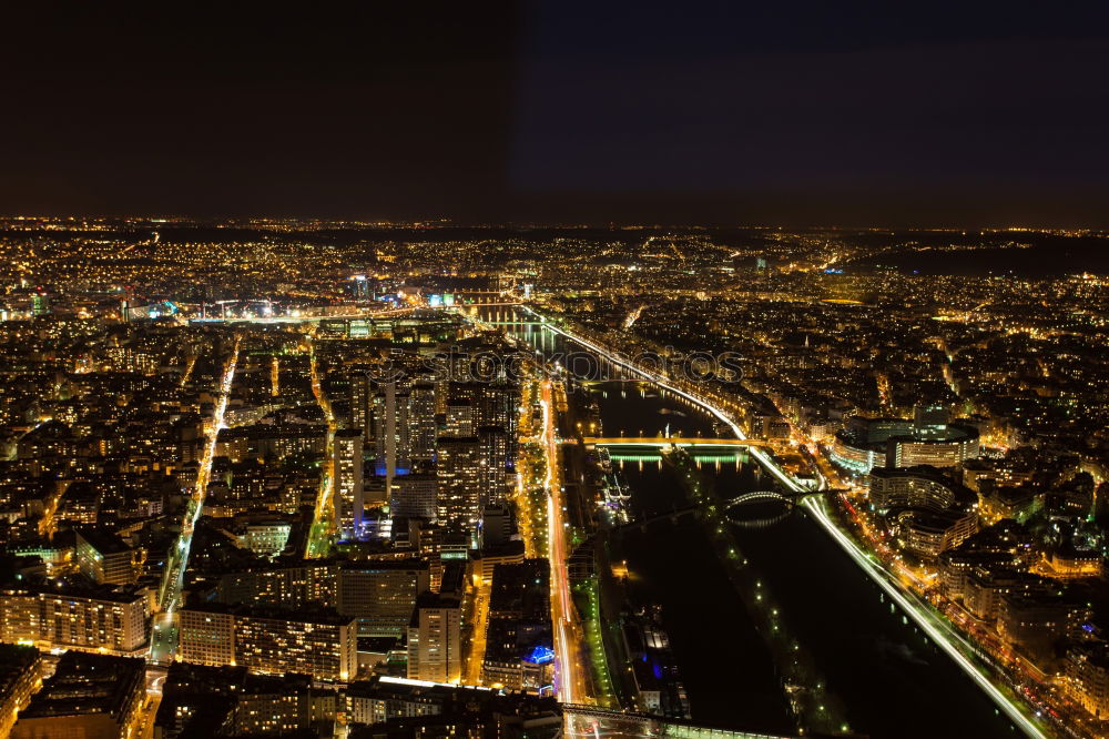 Similar – Paris at night Night