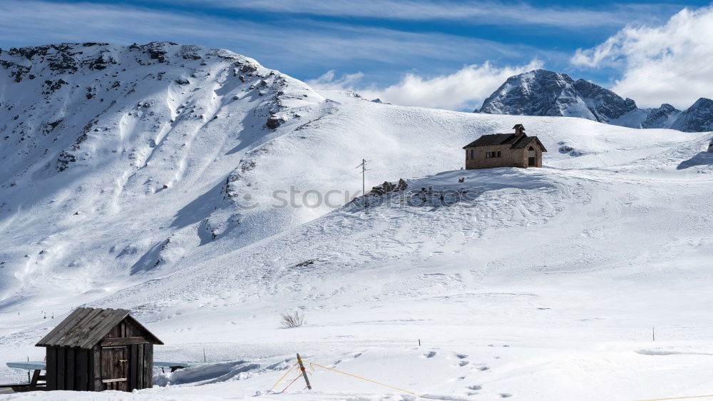 Similar – Image, Stock Photo Mountain paradise with hut