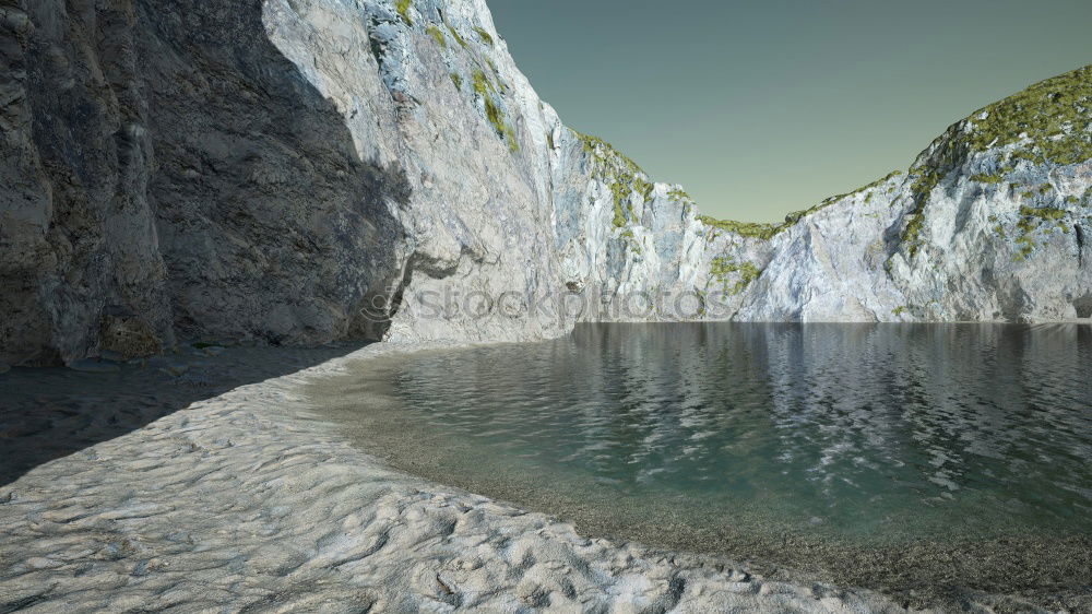 Similar – Image, Stock Photo Zakynthos, beach with wreck “Navagio”