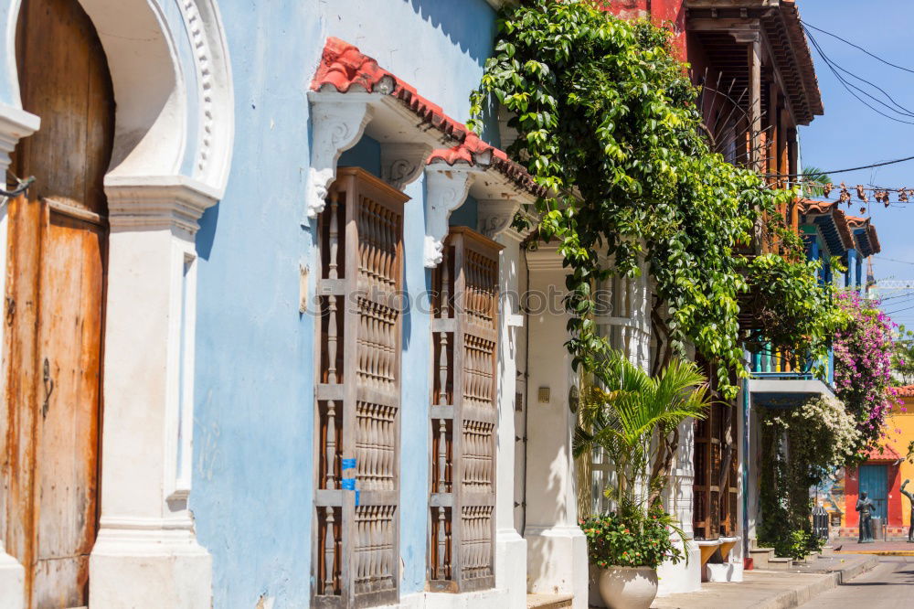 Similar – Image, Stock Photo Midday sun on the streets of Cienfuegos