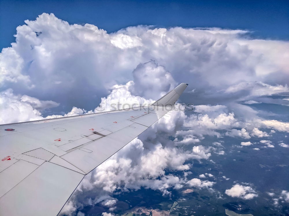 Similar – Image, Stock Photo out of plane Airplane Wing