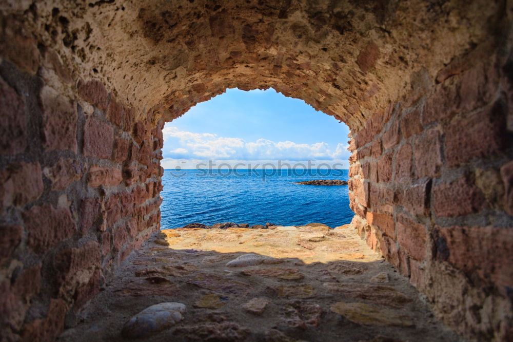 Similar – Foto Bild fenster zum himmel.