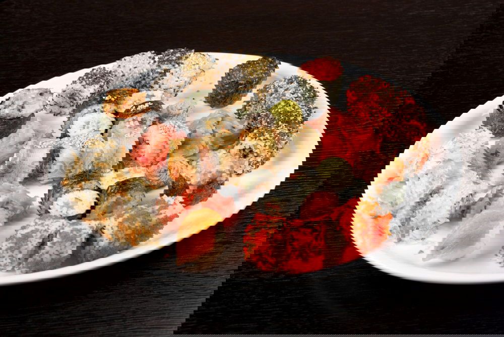 Similar – Image, Stock Photo tasty sushi Food Fish