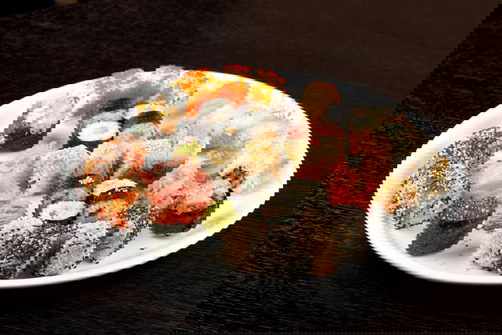 Similar – Image, Stock Photo tasty sushi Food Fish