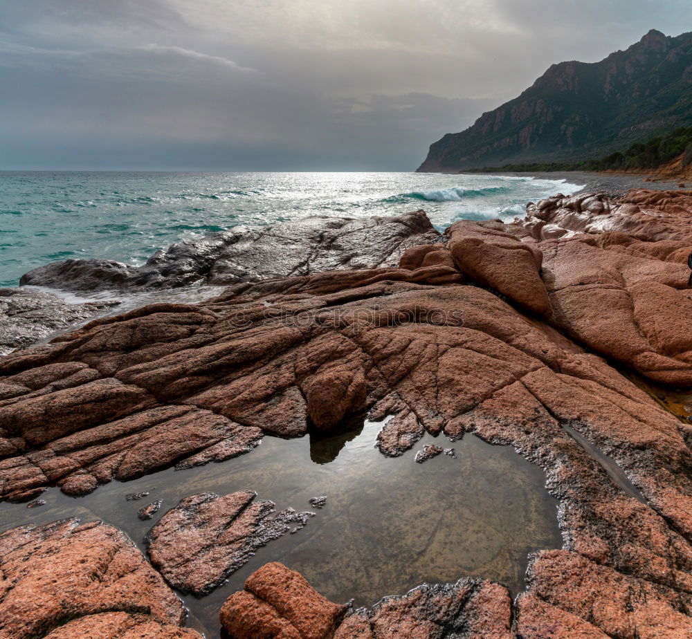 Similar – Image, Stock Photo Atlantic coast in Brittany