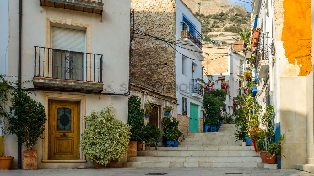 In the alleys of Valldemossa