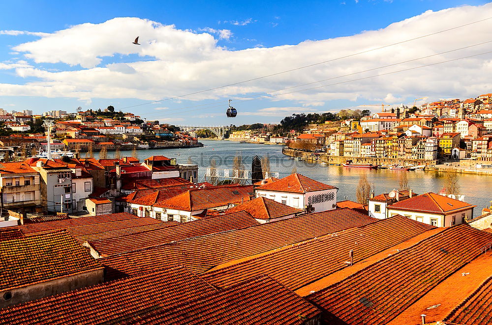 Similar – Stacked houses in Porto