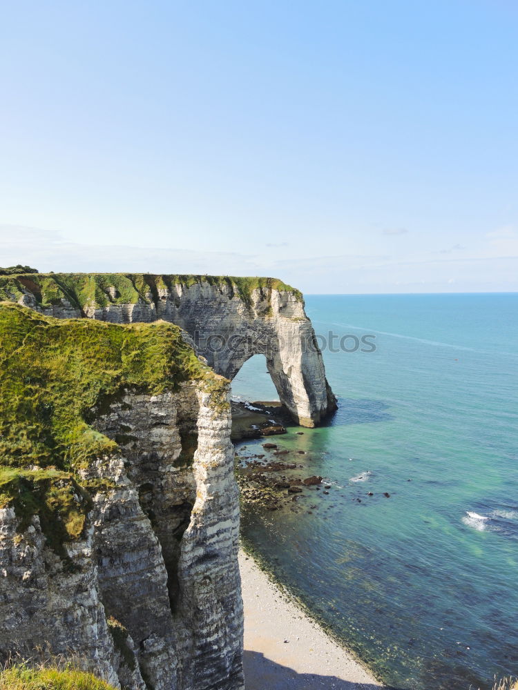 Similar – Image, Stock Photo etretat North Sea Étretat