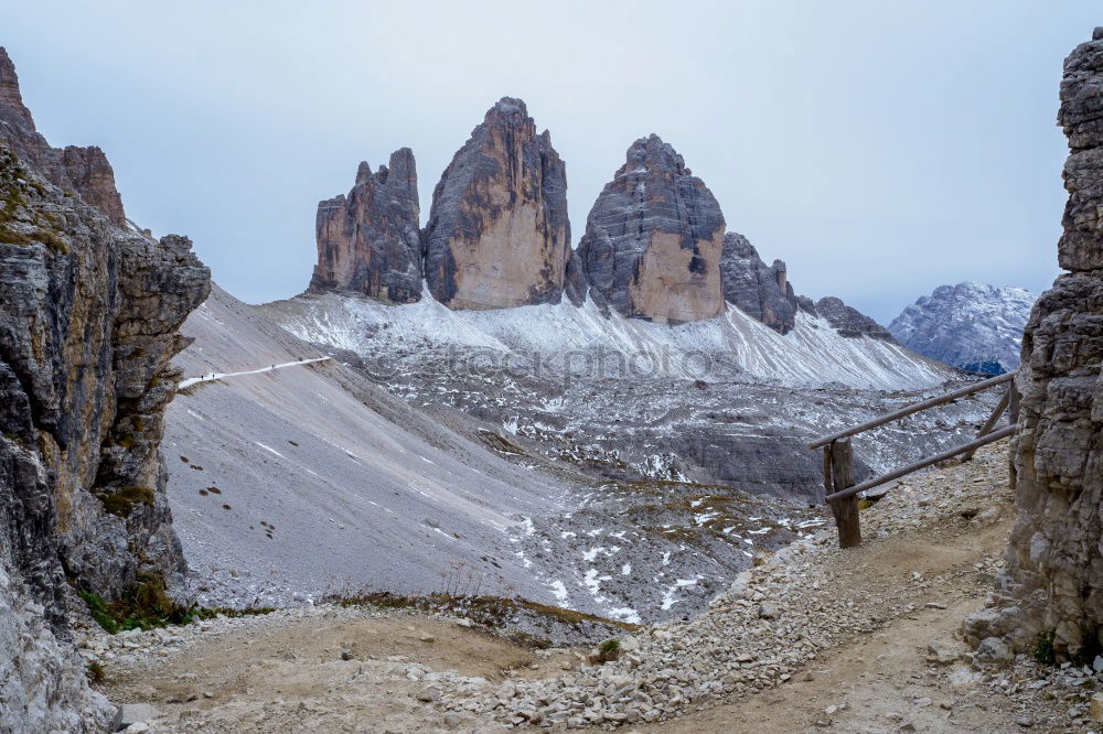 Similar – Image, Stock Photo Three merlons hut between Steinmännchen