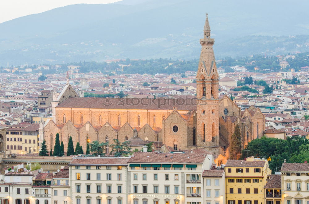 Similar – White statue on top of Duomo cathedral