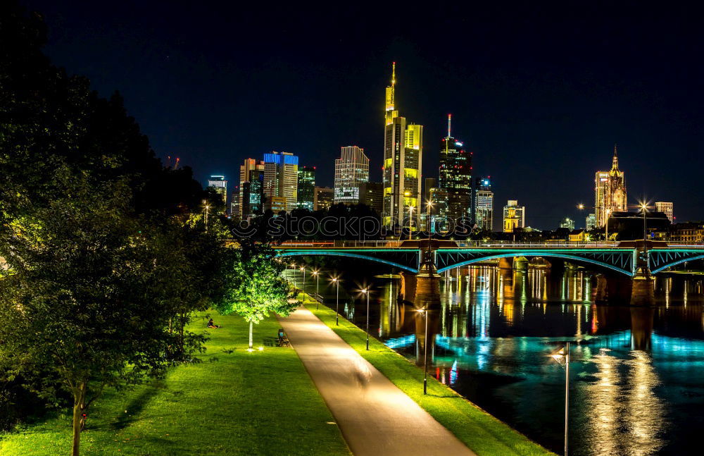 Similar – Foto Bild Skyline Mainhattan