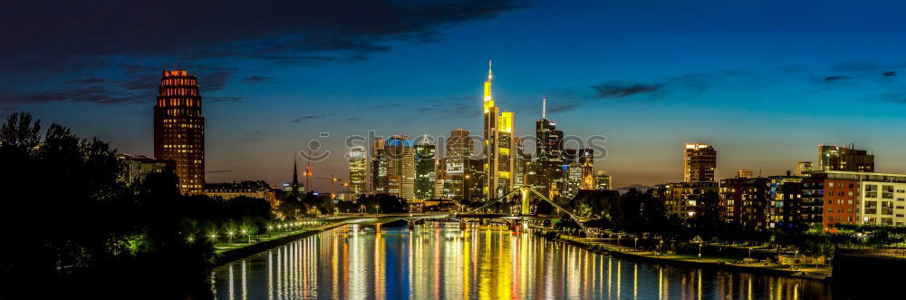 Similar – Foto Bild Skyline Mainhattan