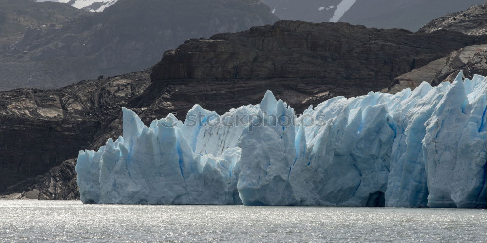 Similar – blue Winter Mountain