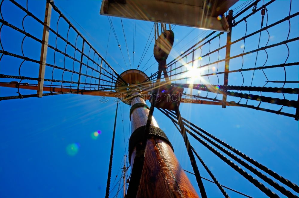 Similar – Image, Stock Photo Historic sailing ship in the harbour of Kappeln