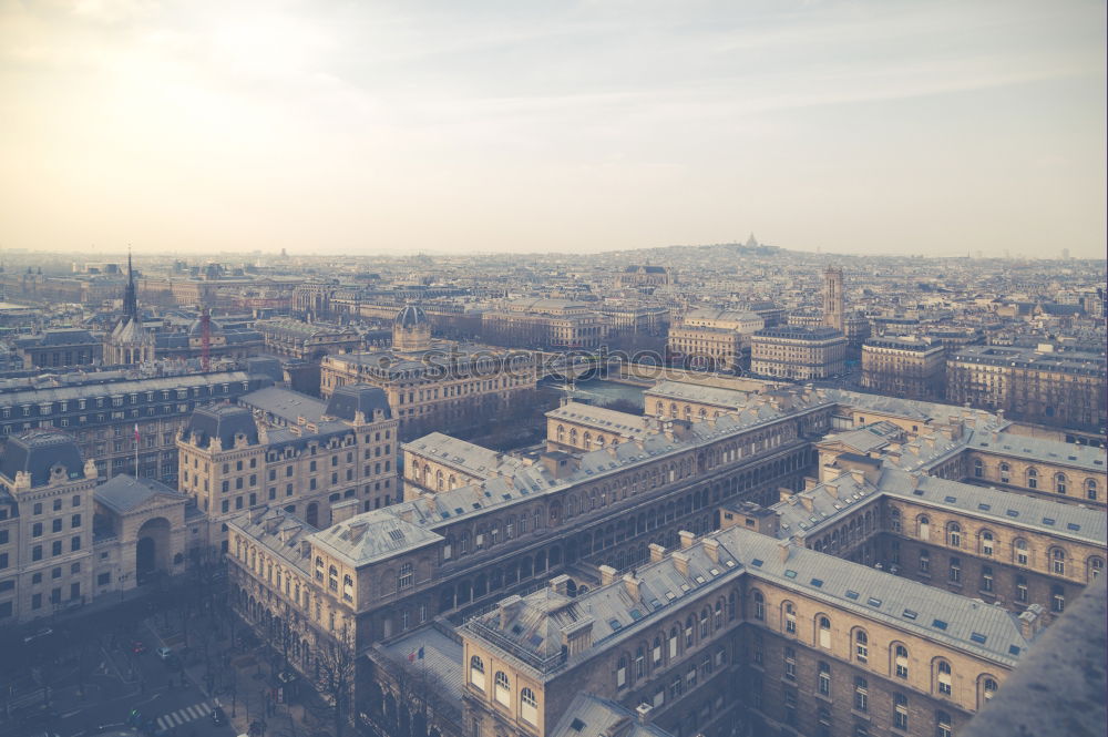 Autumn panoramic view of Berlin IX