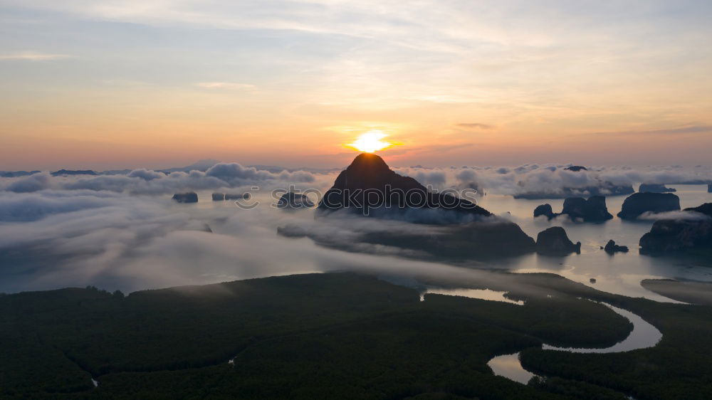 Similar – Image, Stock Photo Panoramic view of Rio de Janeiro at sunset, Brazil