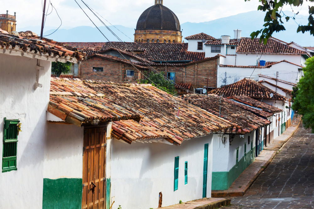 Similar – Image, Stock Photo HUARAZ, PERU, JAN 10, 2016: Small village in Huaraz with Native Indian people. Peru 2016