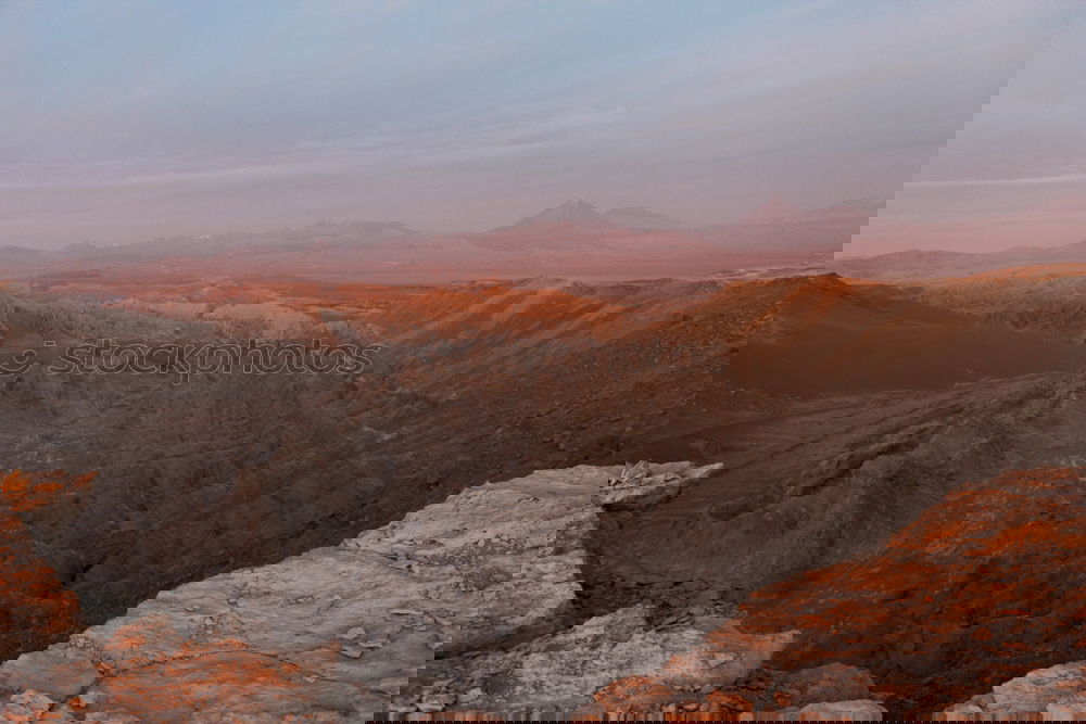 Similar – Image, Stock Photo Surreal landscape of rocky lands