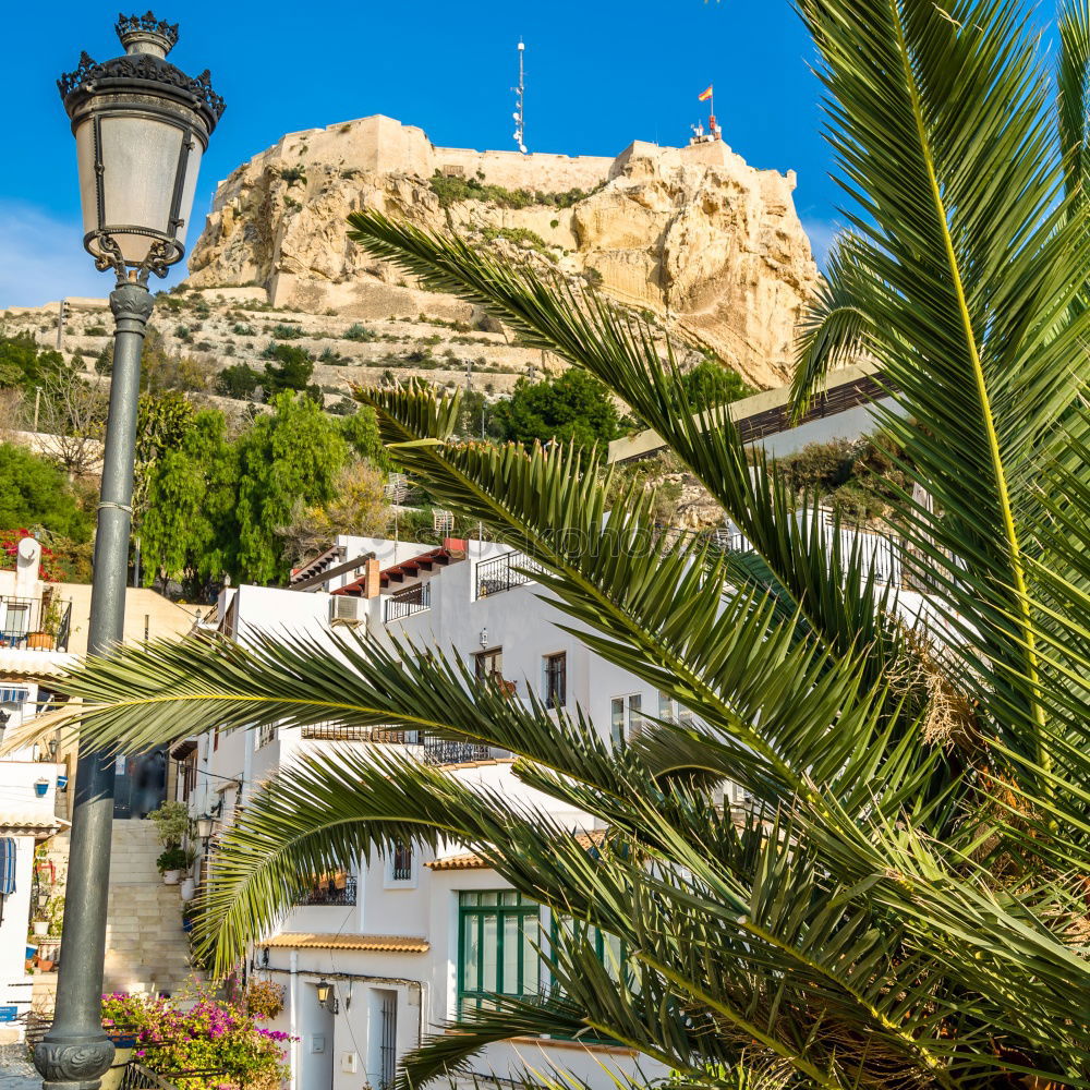 Similar – Image, Stock Photo Spanish Old Town / Sollér