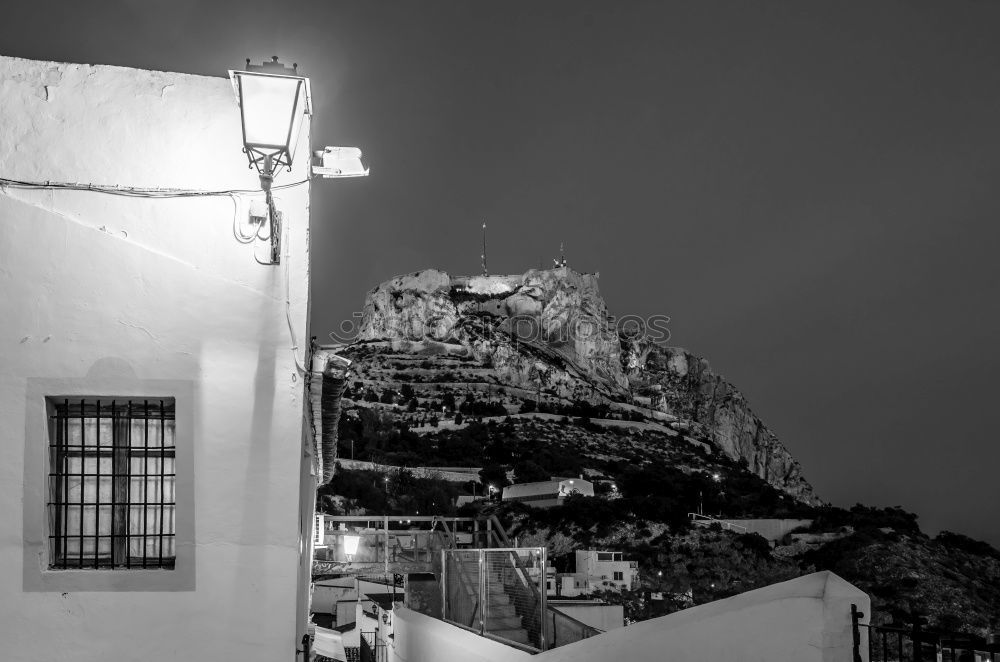 Similar – Taormina in fog Fog Italy