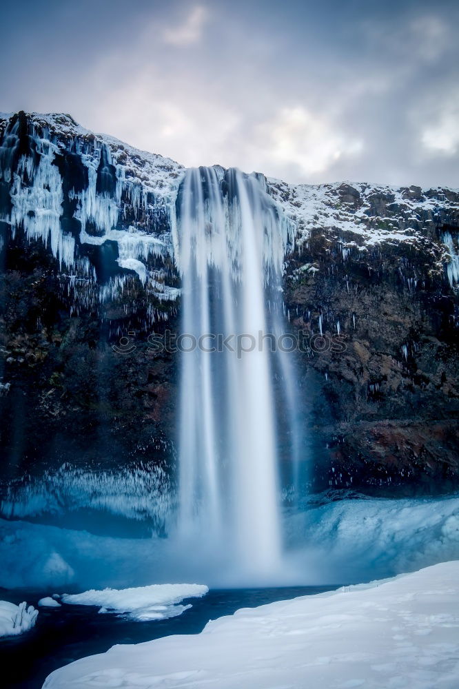 Similar – Image, Stock Photo Godafoss waterfall in Iceland