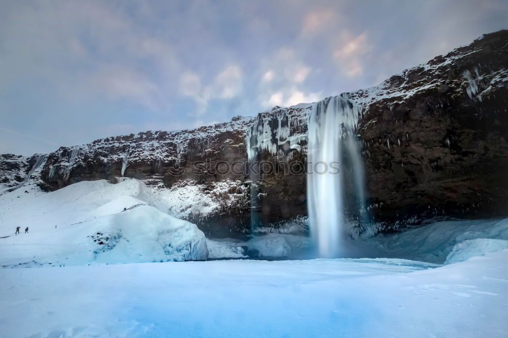 Similar – Image, Stock Photo Godafoss waterfall in Iceland