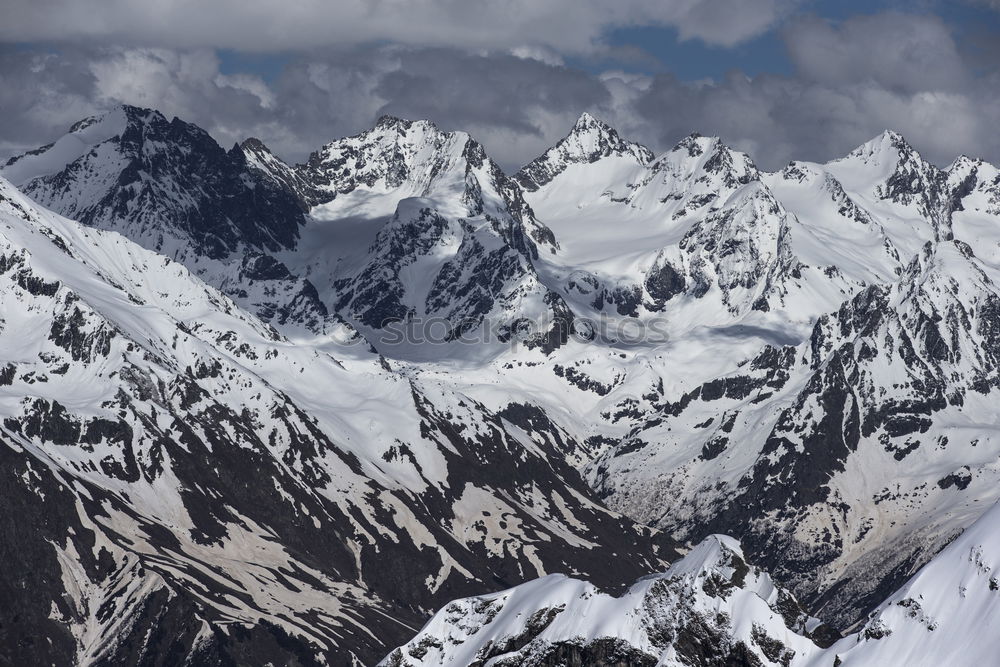 Similar – wonderfull winter day on the Zugspitze