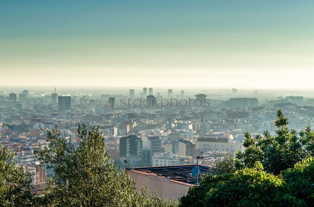 Similar – Autumn panoramic view of Berlin XIV