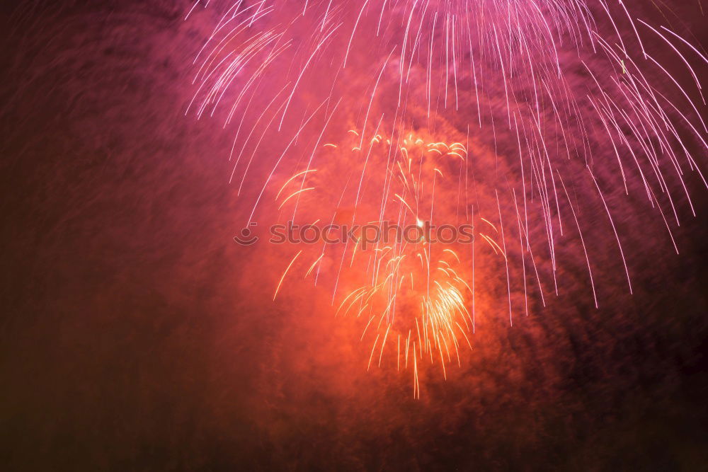 Similar – Image, Stock Photo Red colorful holiday fireworks