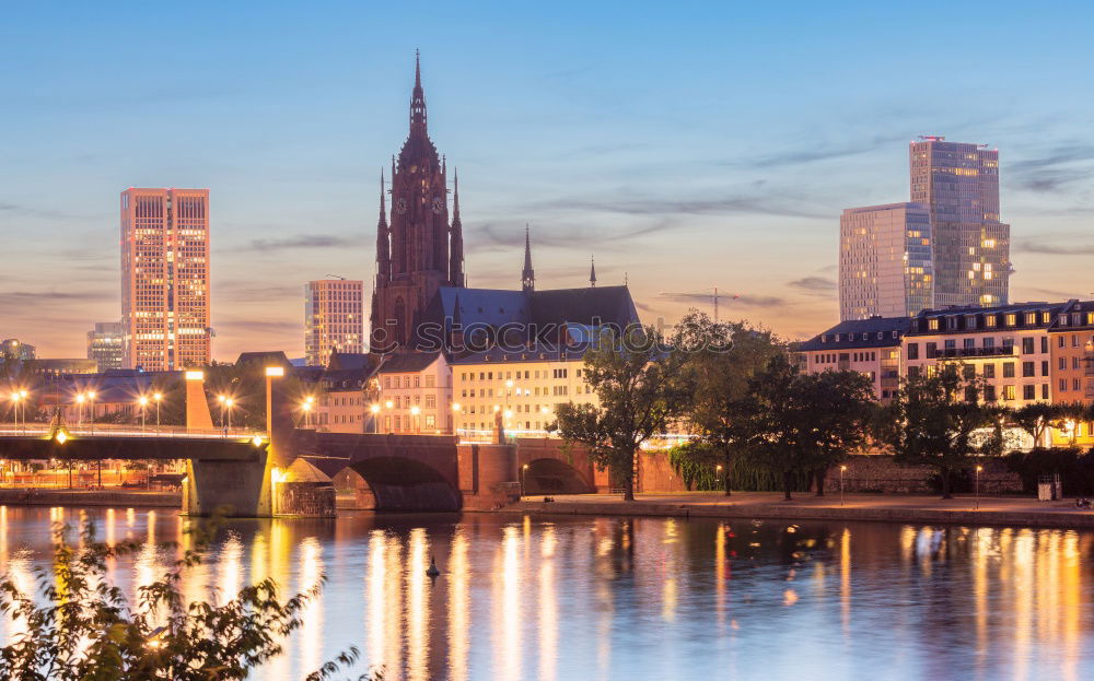 Similar – Image, Stock Photo Skyline Cologne