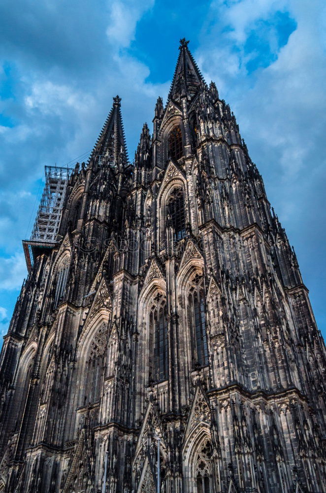 Similar – Kölner Dom in Schräglage