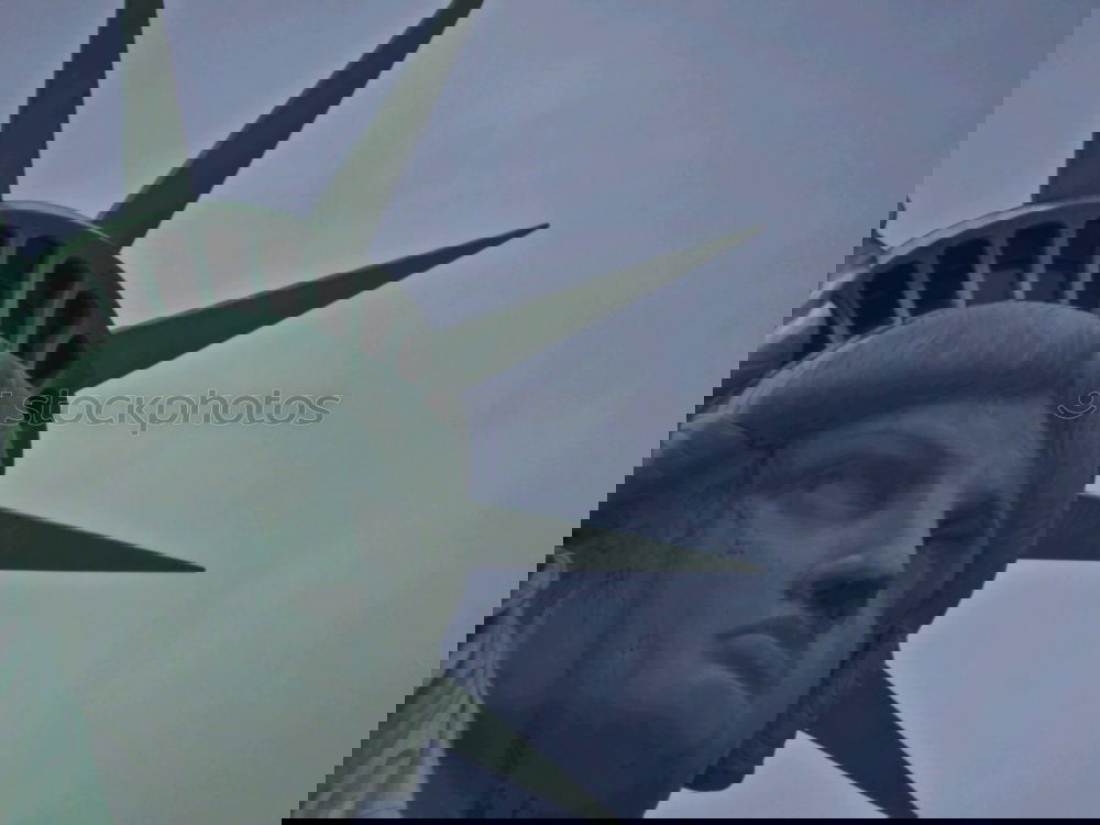 Similar – Image, Stock Photo Detail of the Statue of Liberty in New York