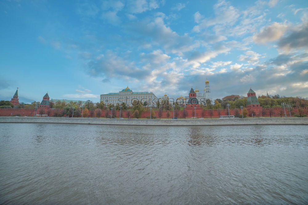 Similar – Cologne Water Sky Clouds