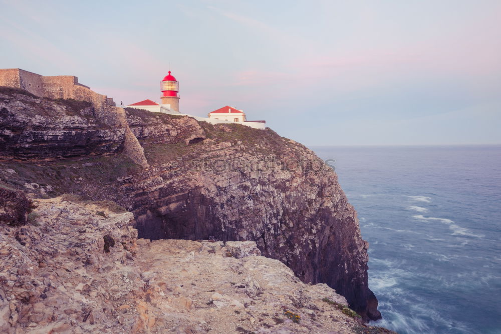 Similar – Image, Stock Photo Lighthouse on a rocky cliff