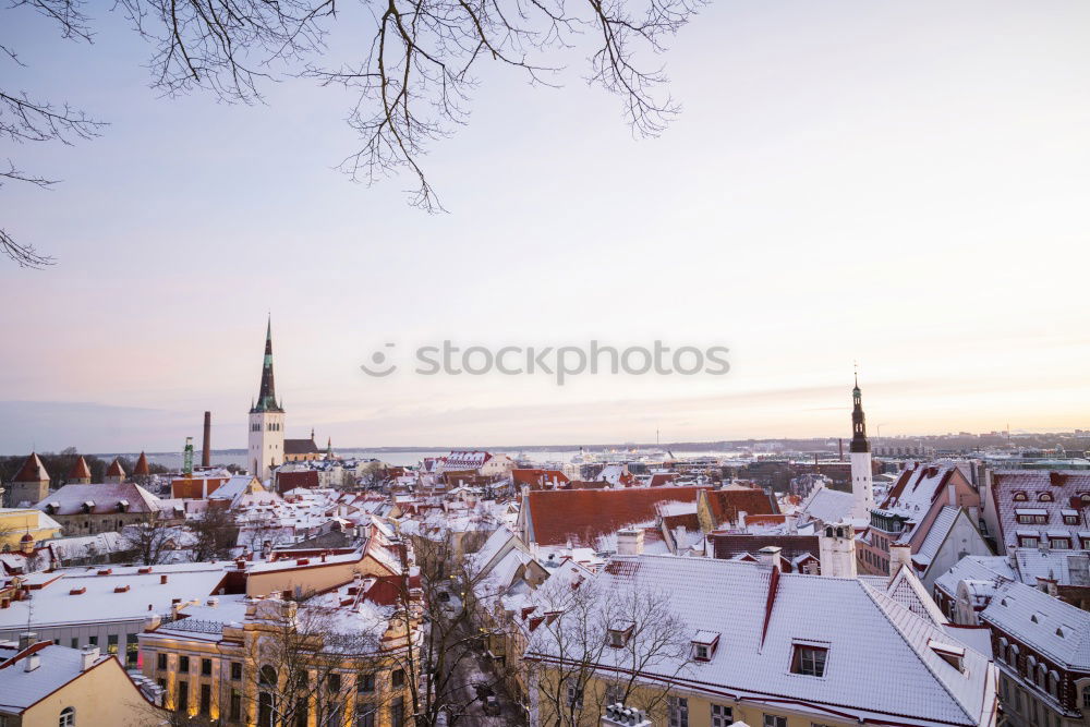 Image, Stock Photo Panoramic View of Prague, Czech Republic