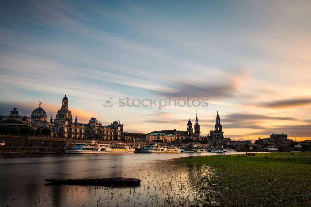 Image, Stock Photo Magdeburg Cathedral in the evening light