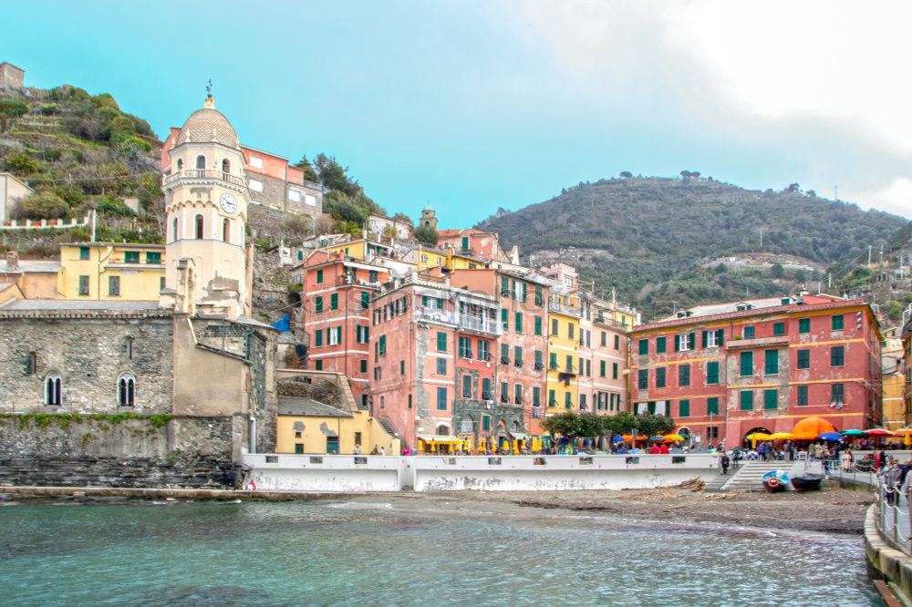 Similar – Image, Stock Photo Aerial view of small haven of Amalfi village with turquoise sea and colorful houses on slopes of Amalfi Coast with Gulf of Salerno, Campania, Italy.