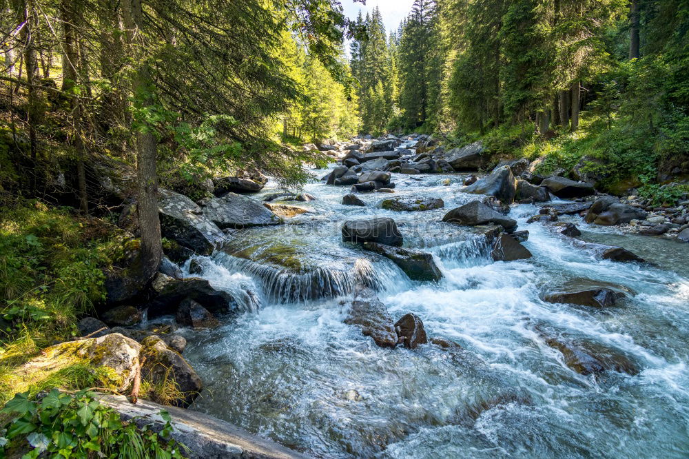 Similar – Image, Stock Photo White water in Norway