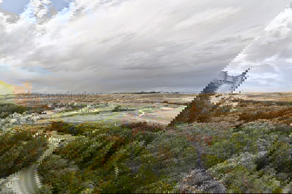 Image, Stock Photo Light-flooded plateau in northern Spain 2