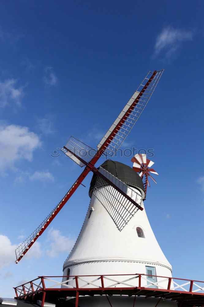 Similar – Image, Stock Photo X in the sky Windmill